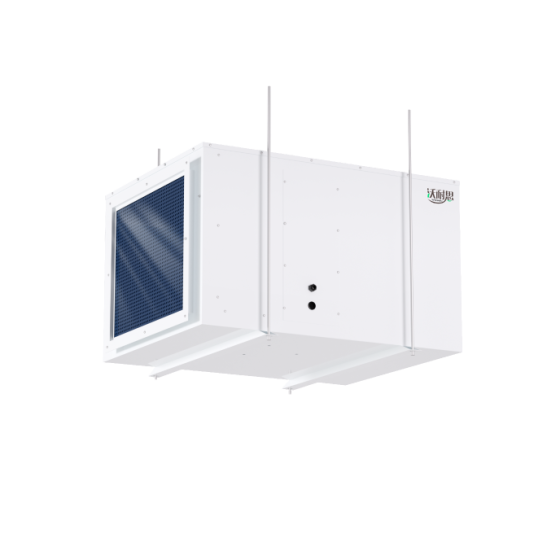 Ceiling-mounted humidification, dehumidification, and purification integrated unit
